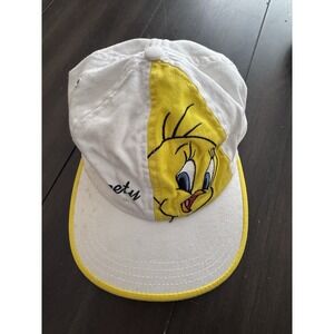 Looney Tunes Tweety Bird Hat Men's Snapback Vintage Classic Baseball Cap WB